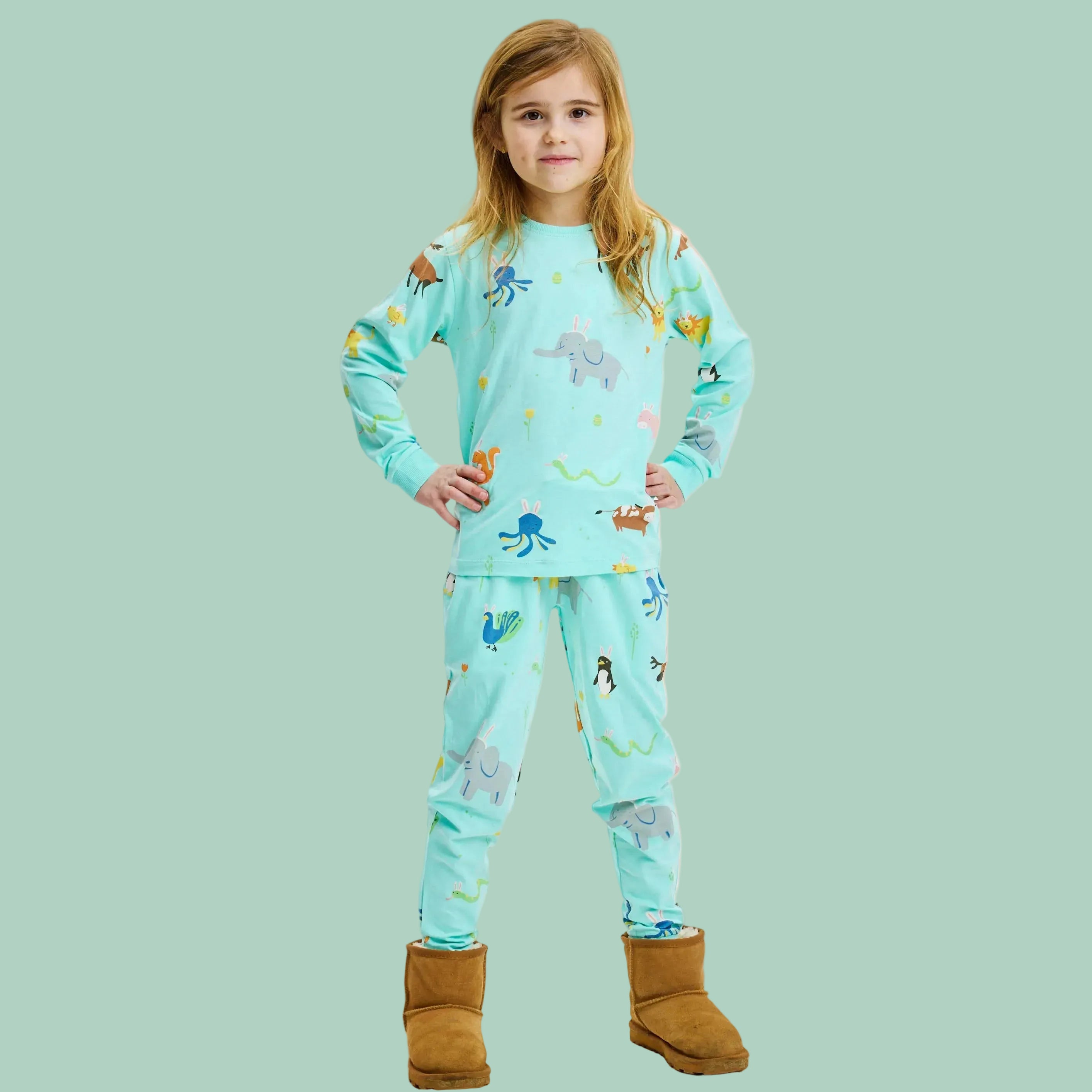 Falske kaniner pyjamas - Barn.